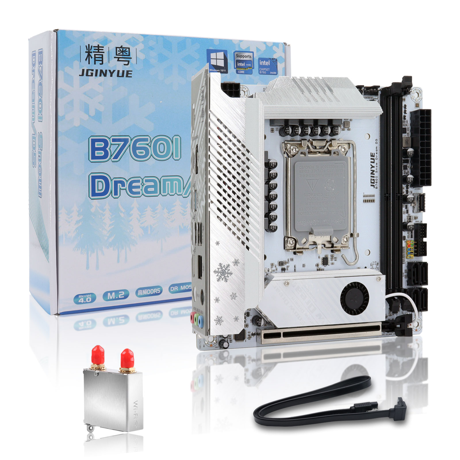 JGINYUE B760i ddr5 mini itx de - Ddr5 64Gb recension och pris