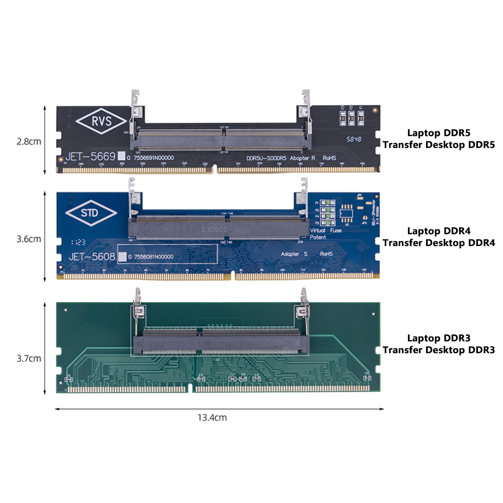 Laptop to Desktop Memory Adapt - Ddr5 Sodimm recension och pris