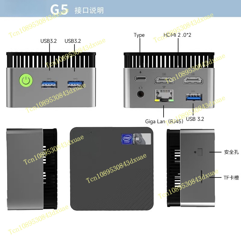 G5 Alder Lake N97 MINI PC Wind - Ddr5 4800Mhz recension och pris