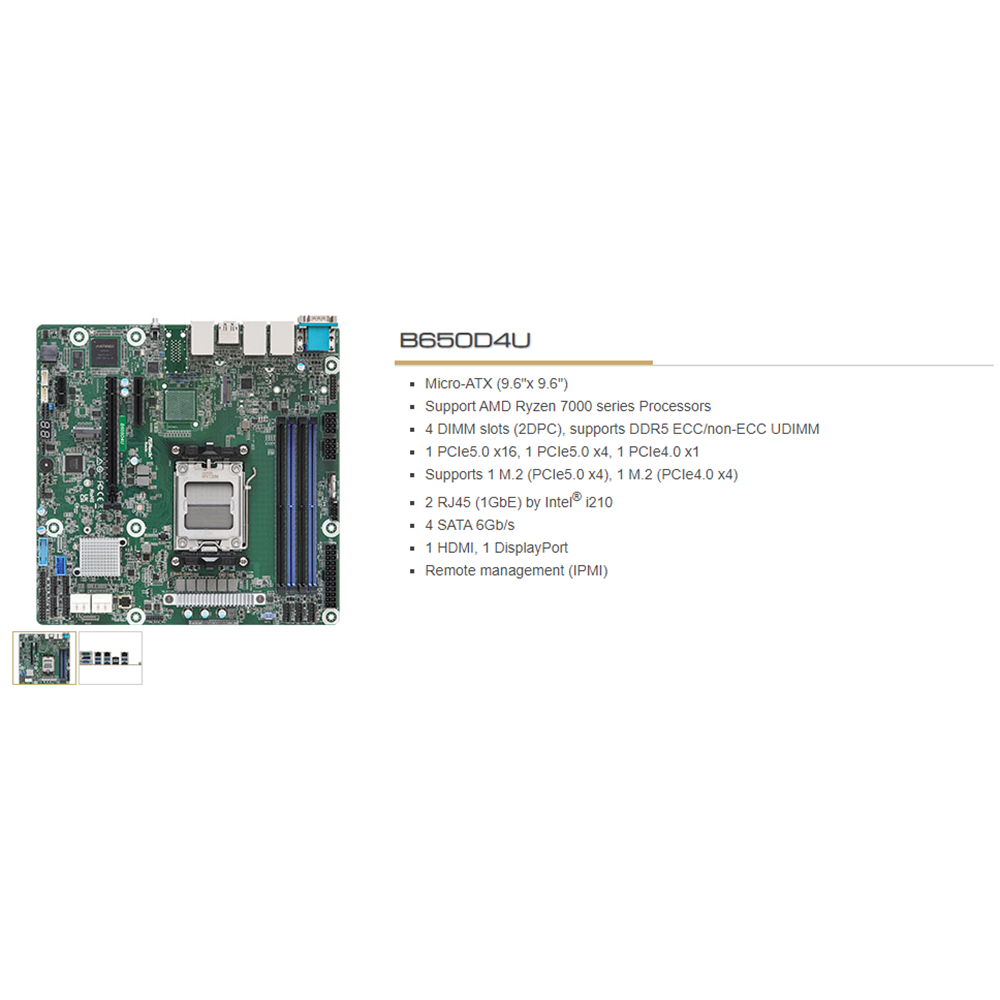 Server Motherboard supports AM - Ddr5 32Gb recension och pris