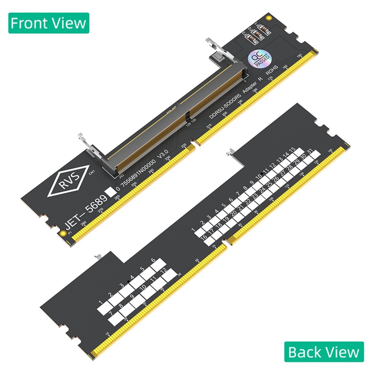 DT1461~Laptop DDR5 RAM to SO D - Ddr5 Sodimm recension och pris
